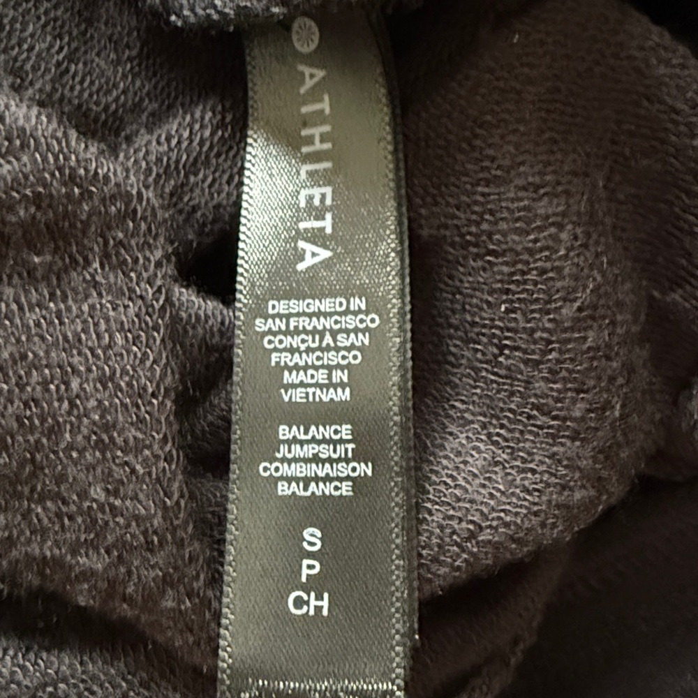 Athleta Classic Black Jumpsuit - Picture 4 of 5